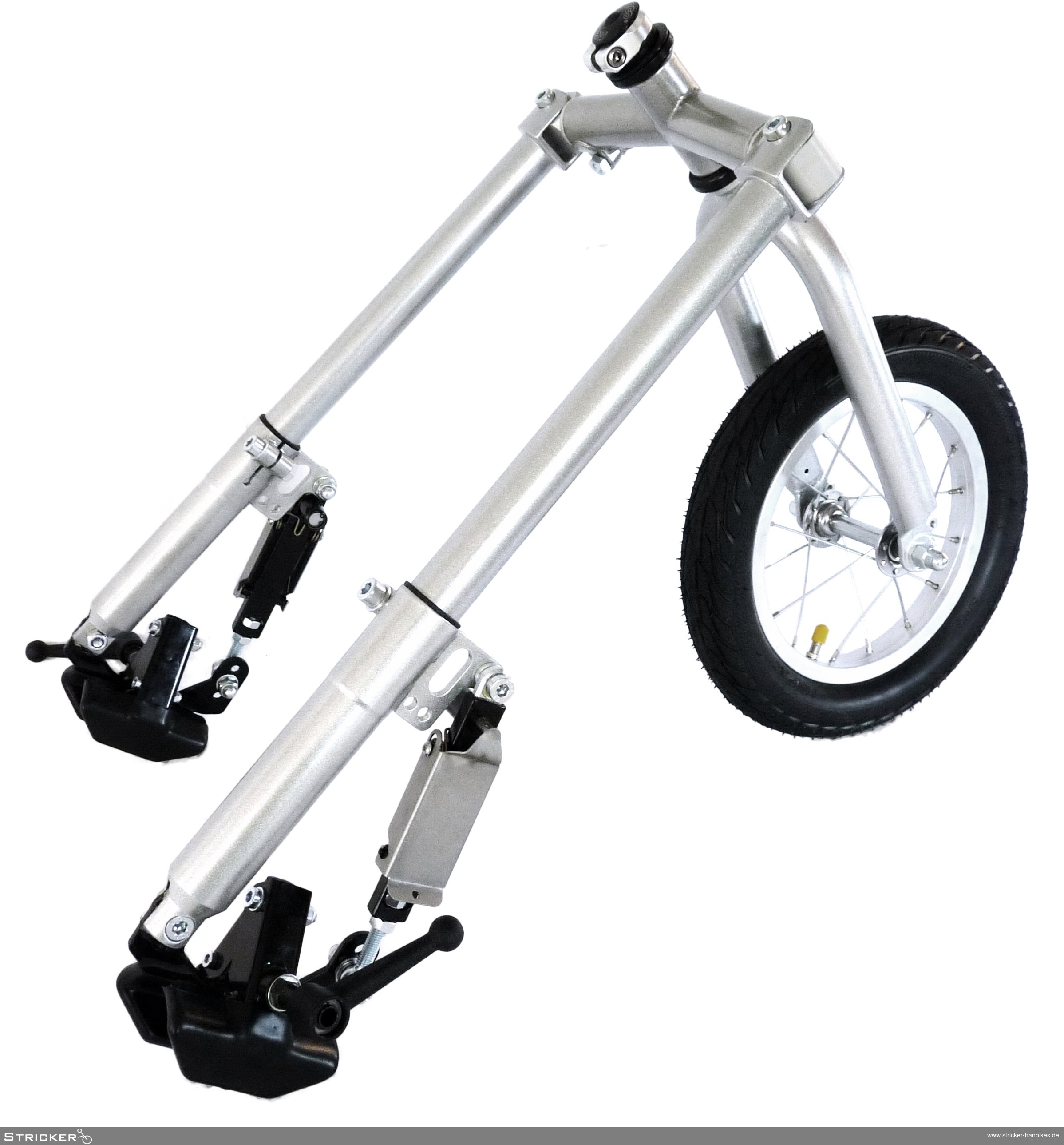 Stricker Lomo 360 Rollstuhl-Vorsatzrad 12" – Produktbild