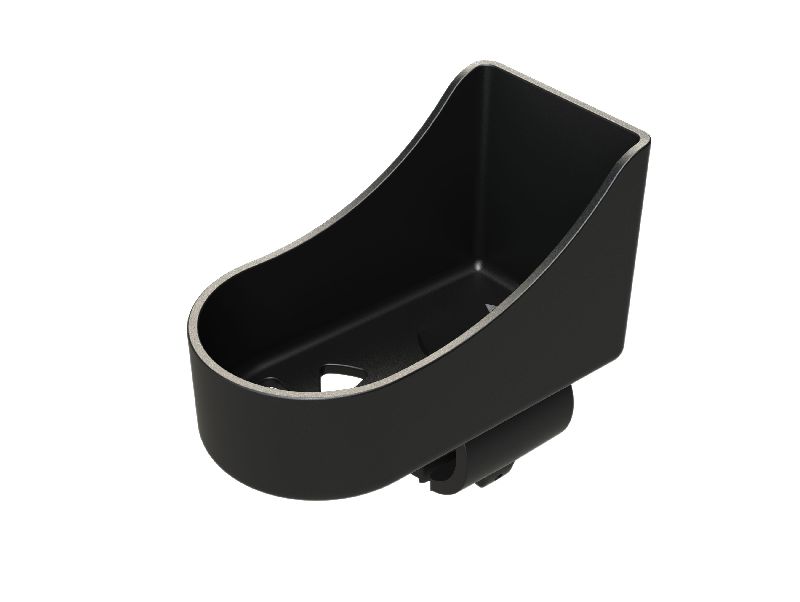 Stockhalter für 2 Gehstöcke – Befestigungsschelle 25 mm (Sonderausführung)