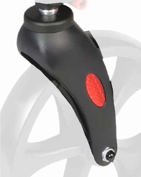 Mobilex Vorderradgabel, links, für Black Panther Compact Rollator