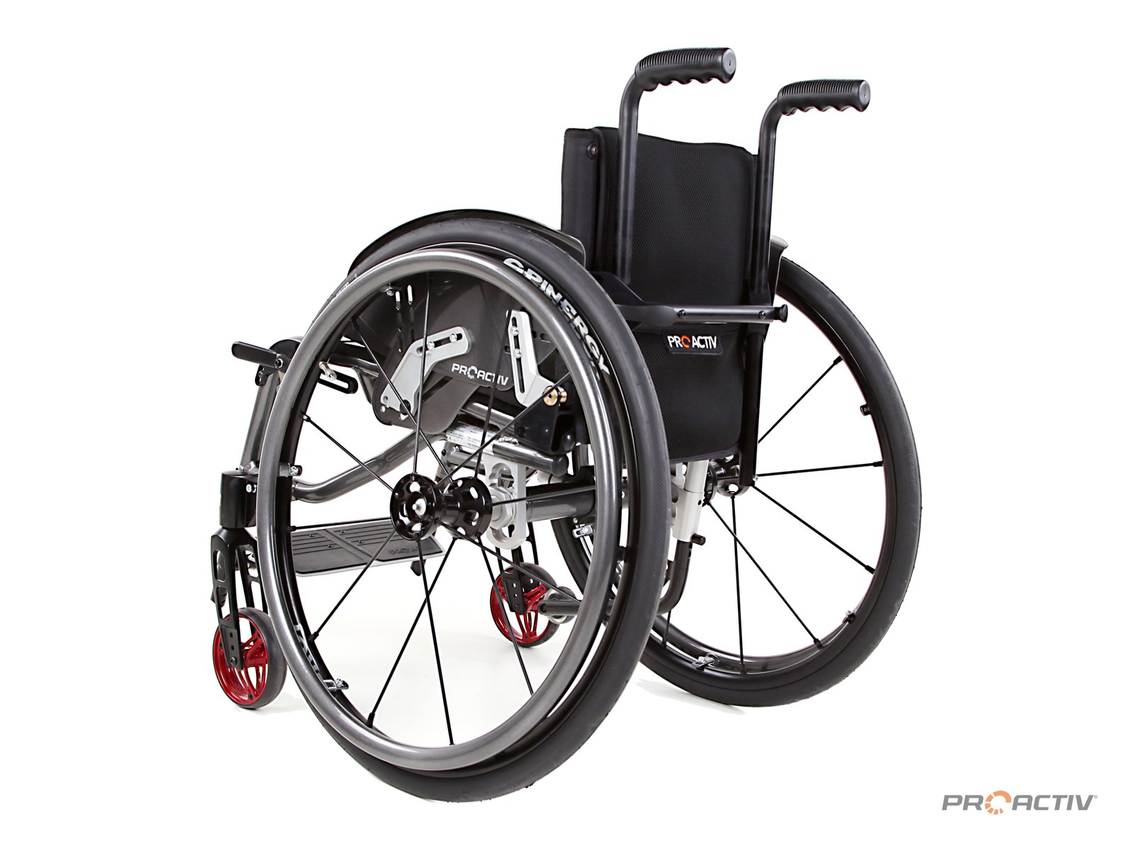 PRO ACTIV SPEEDY 4teen Kinderrollstuhl, Dreiviertelansicht von hinten