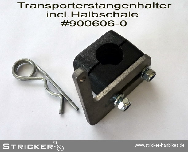 Transporterstangenhalter incl.Halbschale – Stricker Handbikes, Bestellnummer 900606-0