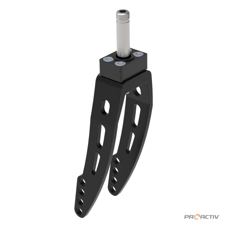 PRO ACTIV Ersatzteil – Lenkradgabel mit Schraubachse 46mm