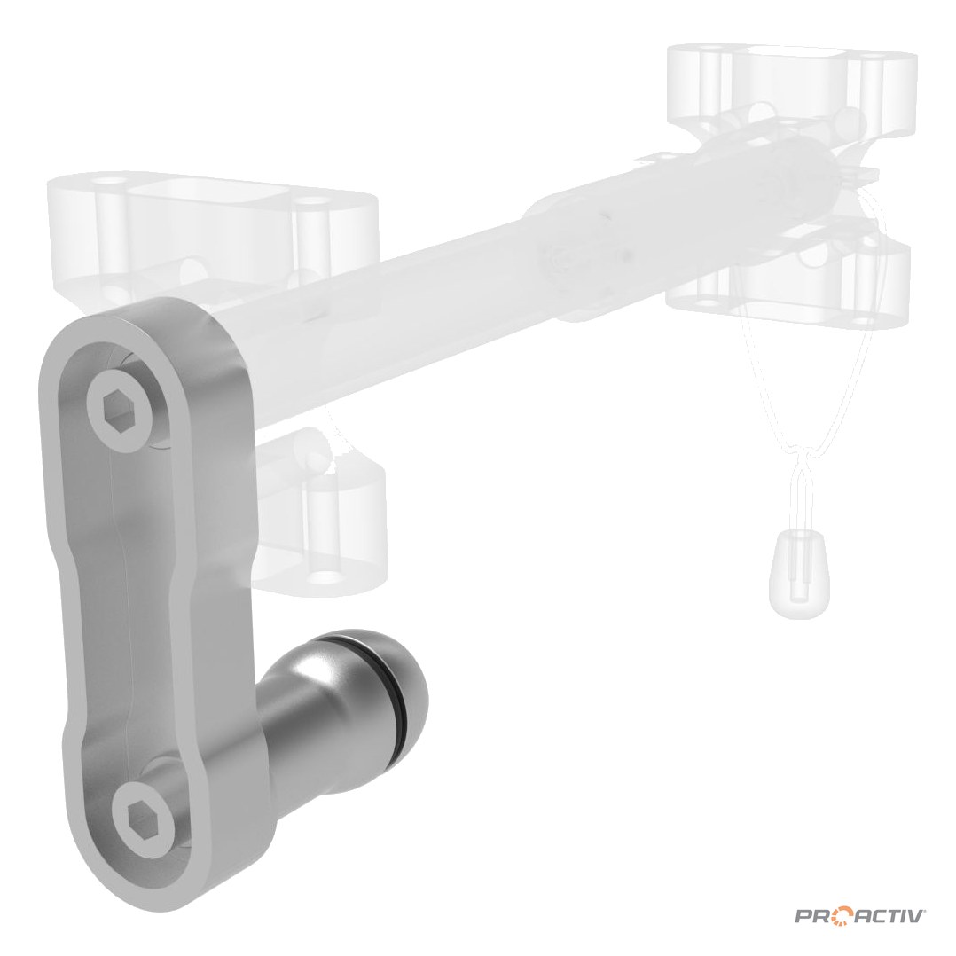 PRO ACTIV Ersatzteil – Zentrierzapfenaufnahme hinten TRAVELER