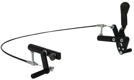 Mobilex Einhandbremse, Satz mit 2 Bremsen, Bedienung von rechts