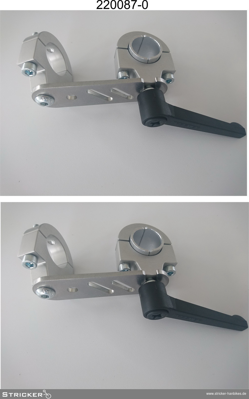 Adapter Vorbaufix für Sopur Xenon – Stricker Handbikes, Bestellnummer 220087-0