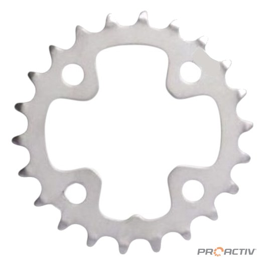 PRO ACTIV Ersatzteil – Kettenblatt 22 Z Deore silber