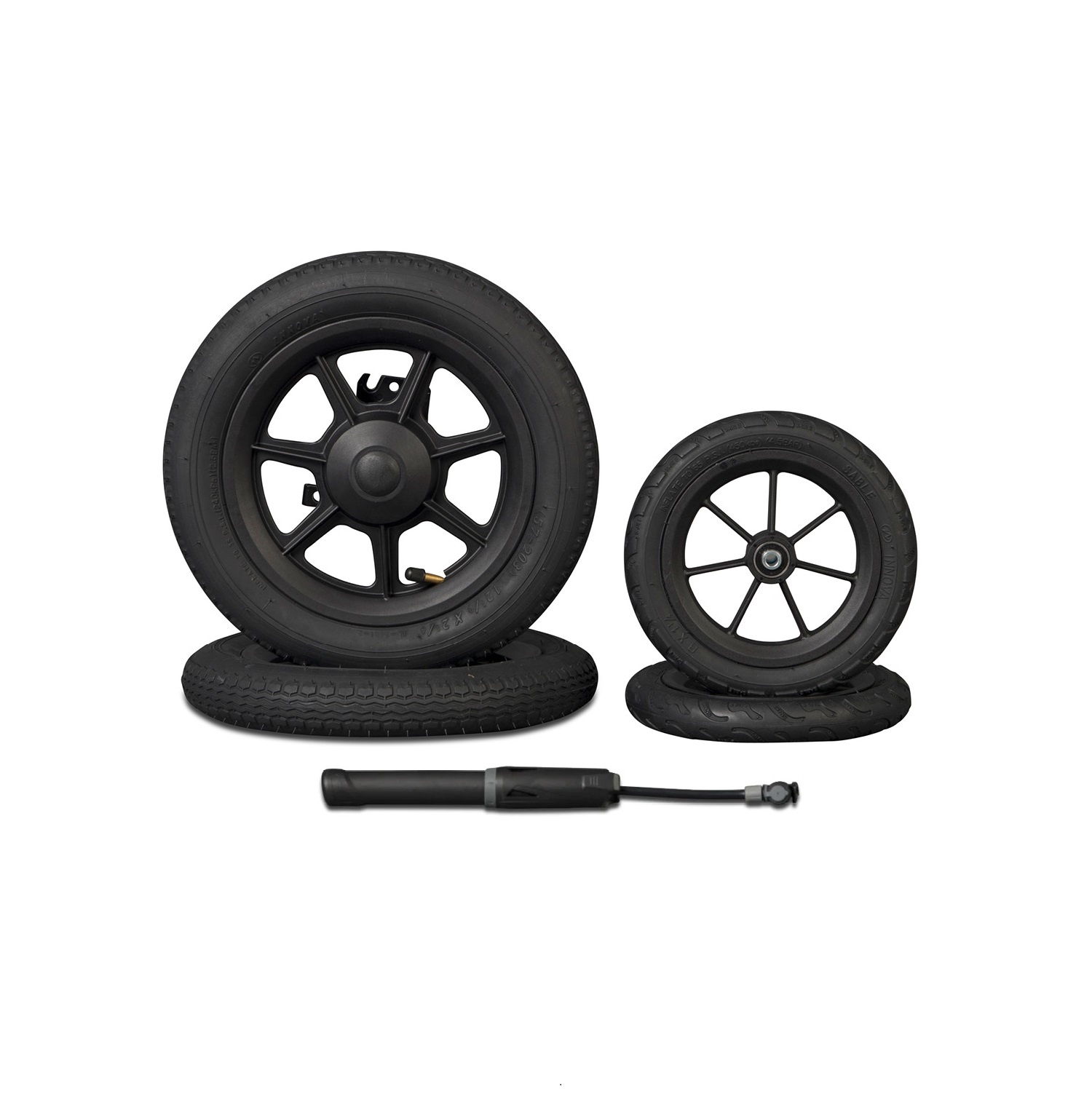 Rollz Rollz Motion Reifensatz (2x Schaumreifen vorne + 2x Luftreifen hinten)
