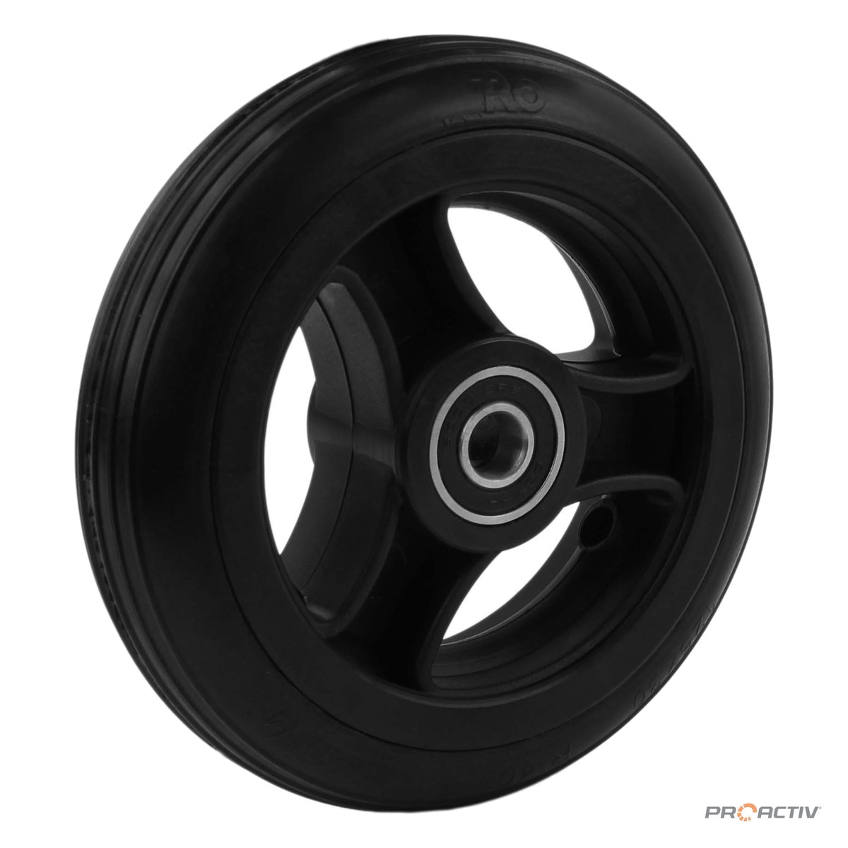 PRO ACTIV Ersatzteil – 5" Lenkrad "Standard" PU schwarz