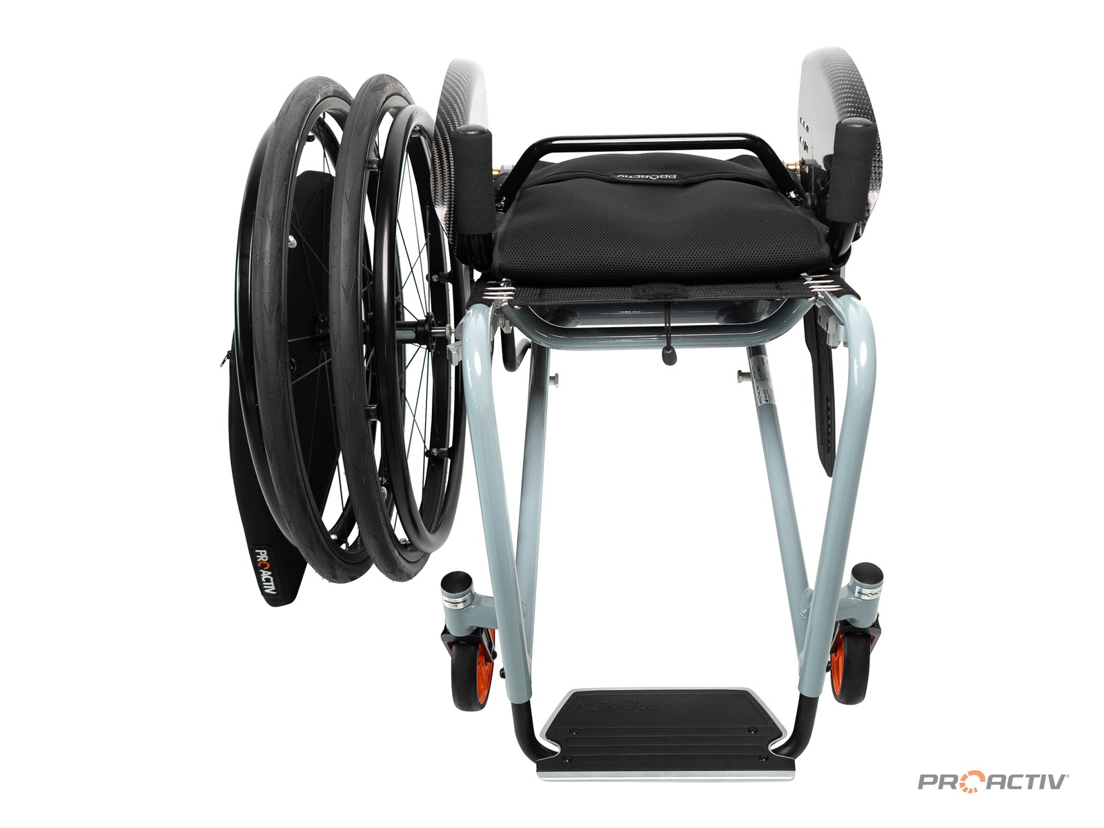 PRO ACTIV SPEEDY F3 Sportrollstuhl, zerlegt, mit abgenommenen Rädern