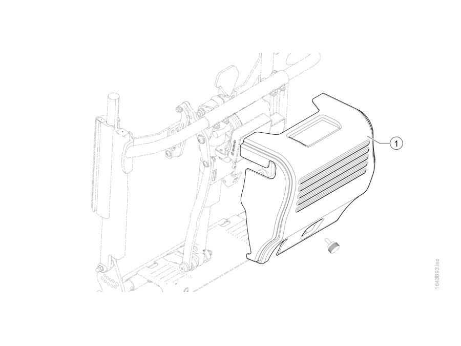 Modulabdeckung (elektrische Rücken)