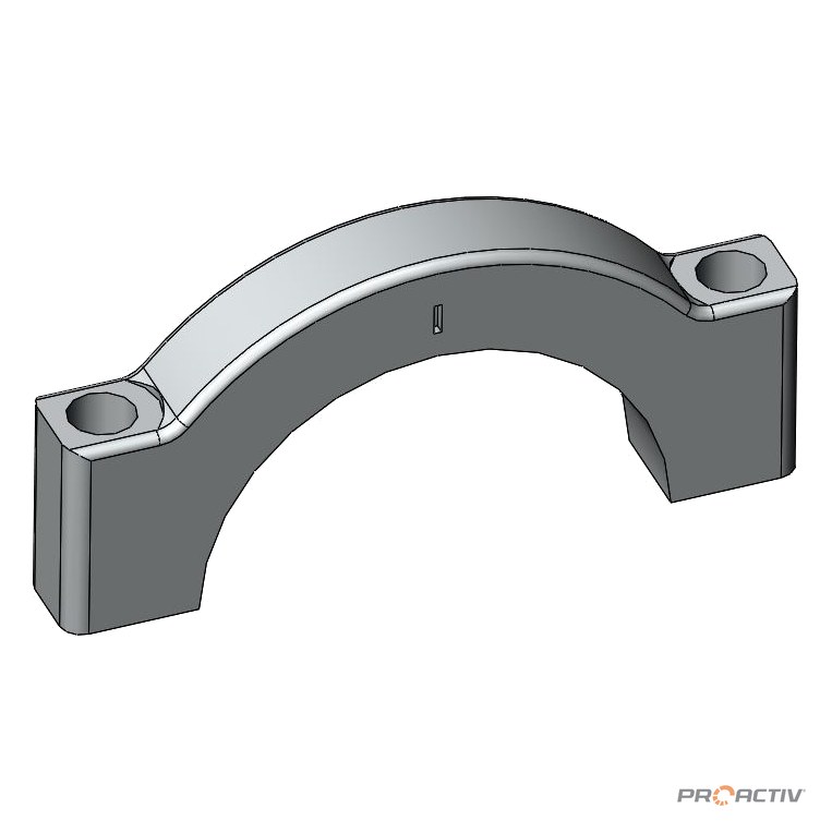PRO ACTIV Ersatzteil – Klemmschelle Ø45mm