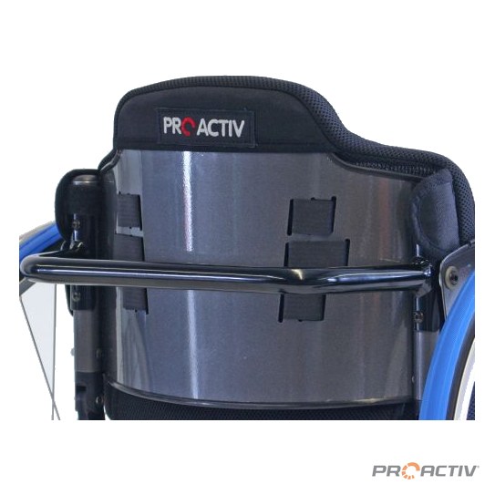 PRO ACTIV Ersatzteil – Ergonomie - Rückenschale Aluminium