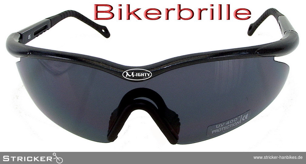 Bikerbrille -getönte und helle Gläser – Stricker Handbikes, Bestellnummer 201028-1