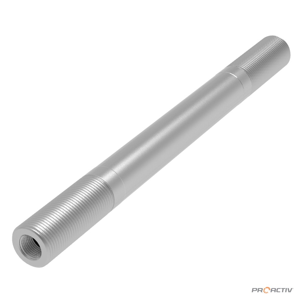 PRO ACTIV Ersatzteil – Lagerwelle oben, Edelstahl, 248mm