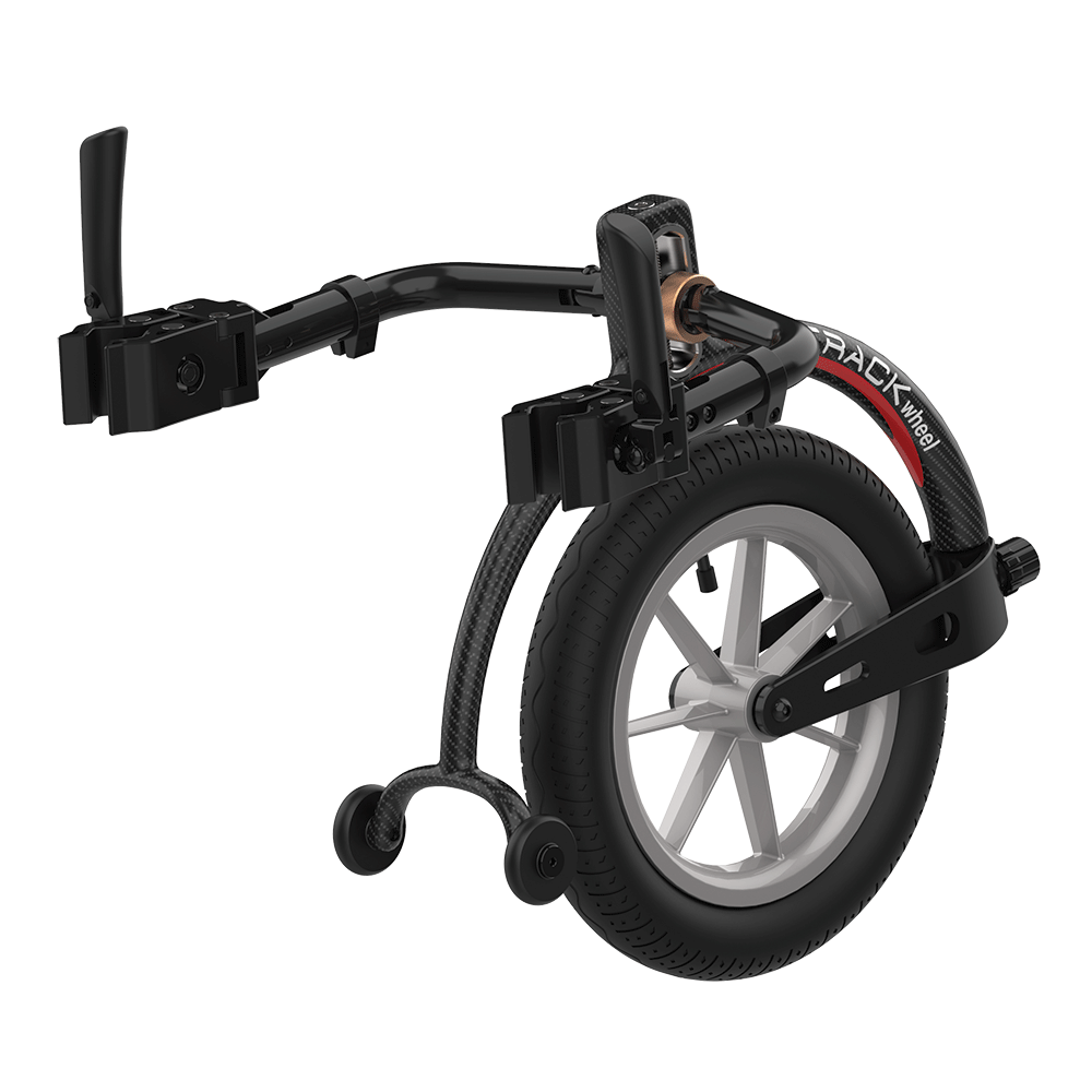 Rehasense TRACK WHEEL Double Arm Carbon, schräg von hinten rechts