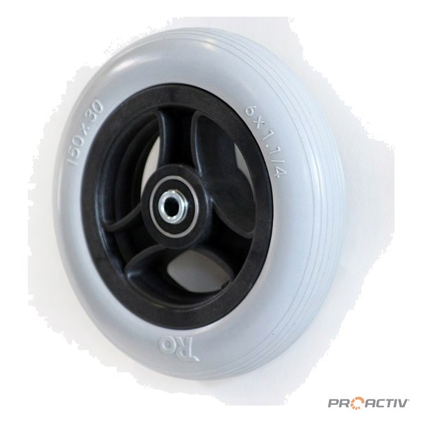 PRO ACTIV Ersatzteil – 6" Lenkrad "Standard" grau