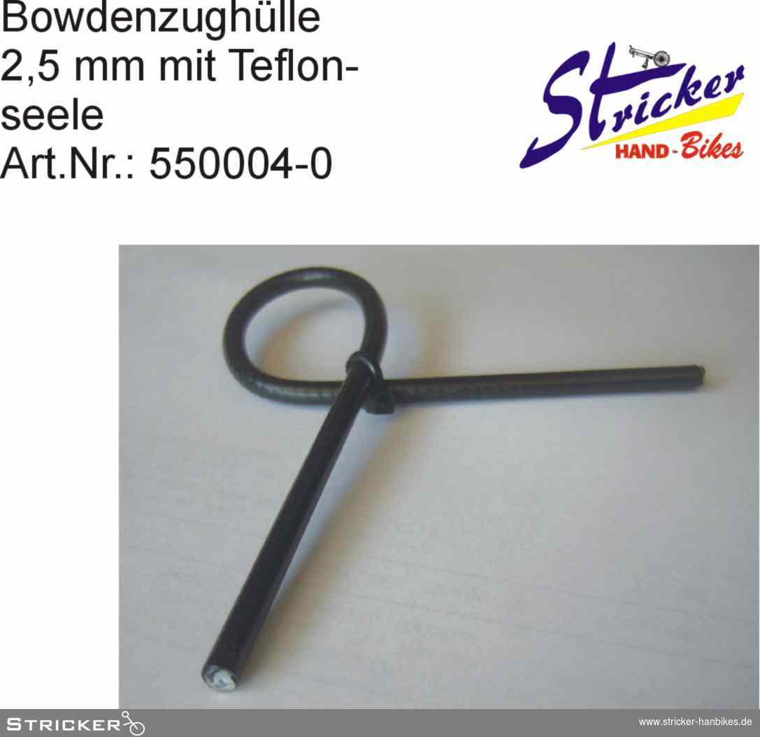 Bowdenzughülle 2,5mm – Stricker Handbikes, Bestellnummer 550004-0