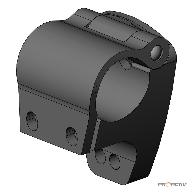 PRO ACTIV Ersatzteil – Lenkradklemmblock links