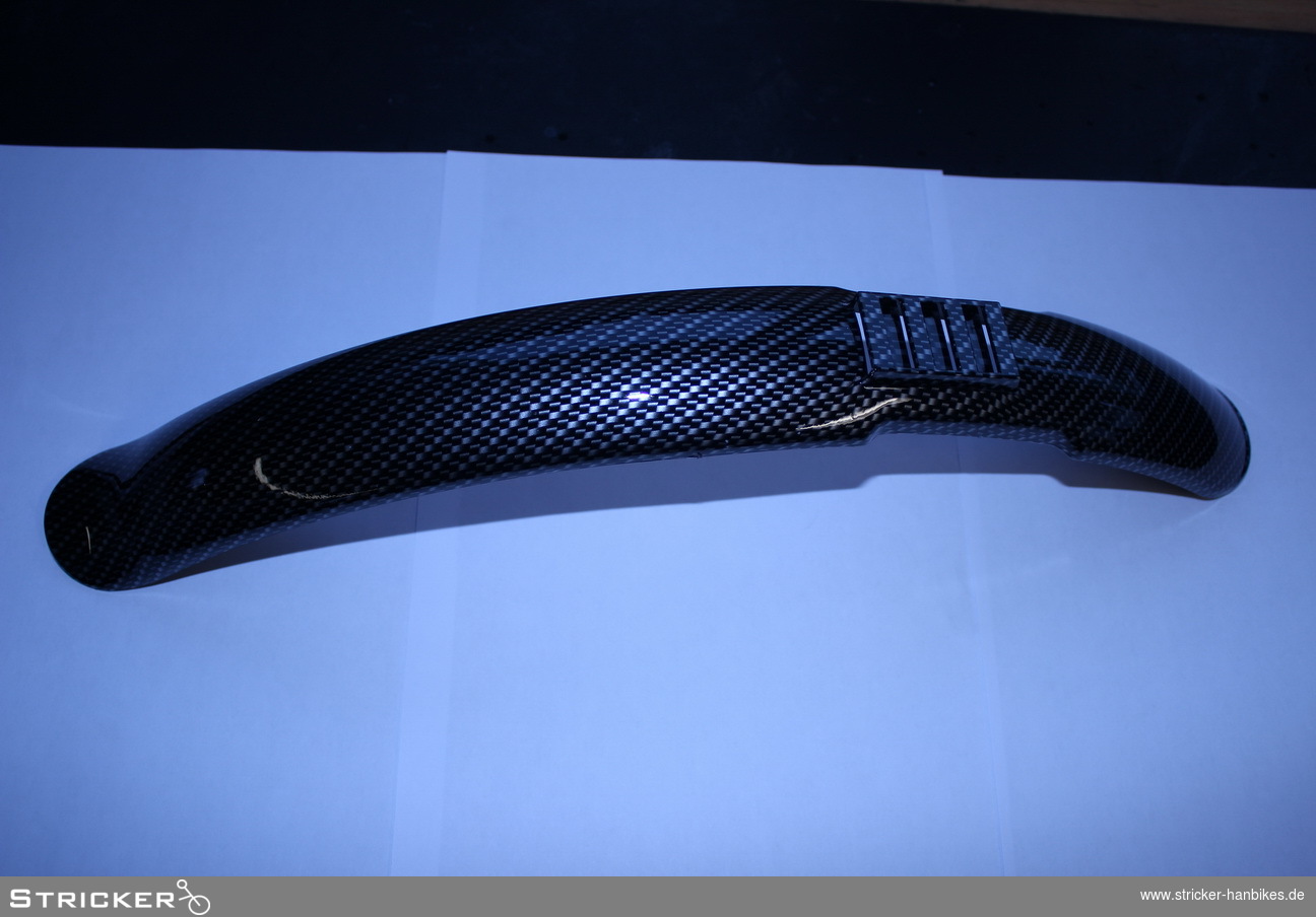 Carbonbeschichtung Schutzblech – Stricker Handbikes, Bestellnummer 421103-0