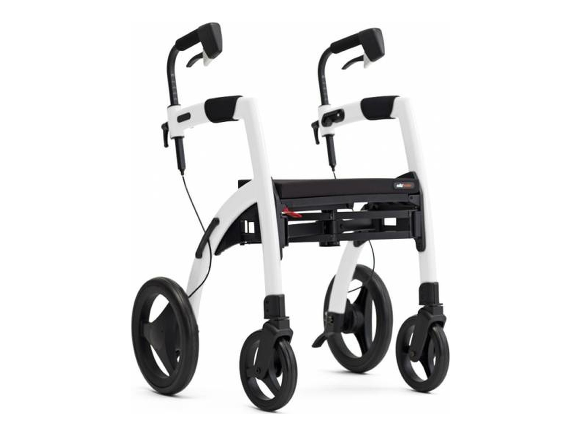 Rollz Motion Rollator und Transportrollstuhl – Weiß
