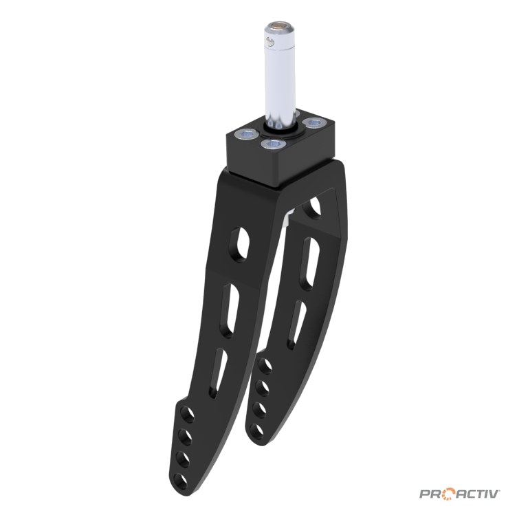 PRO ACTIV Ersatzteil – Lenkradgabel mit Steckachse 46mm
