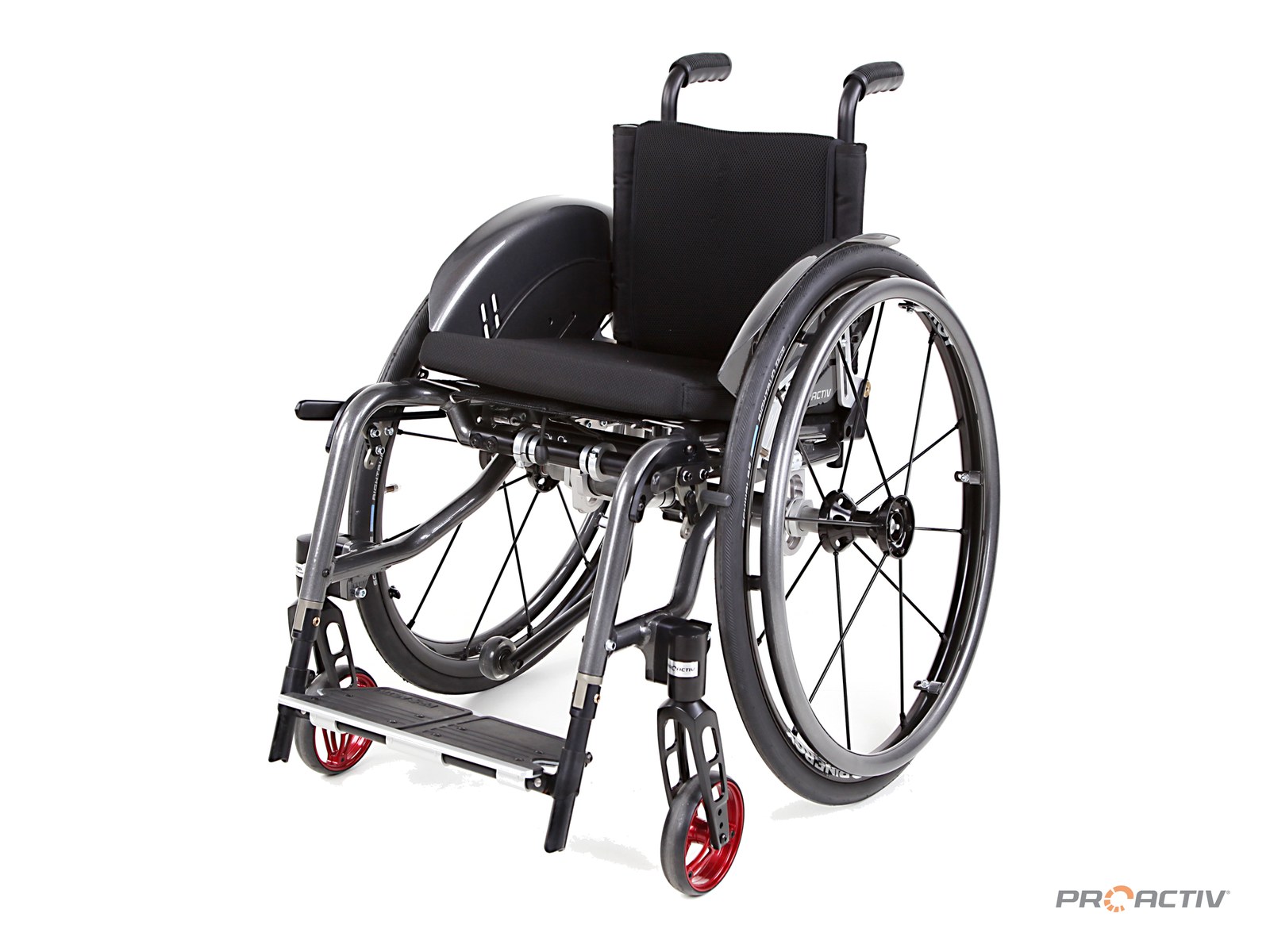 PRO ACTIV SPEEDY 4teen Kinderrollstuhl, Dreiviertelansicht von vorne