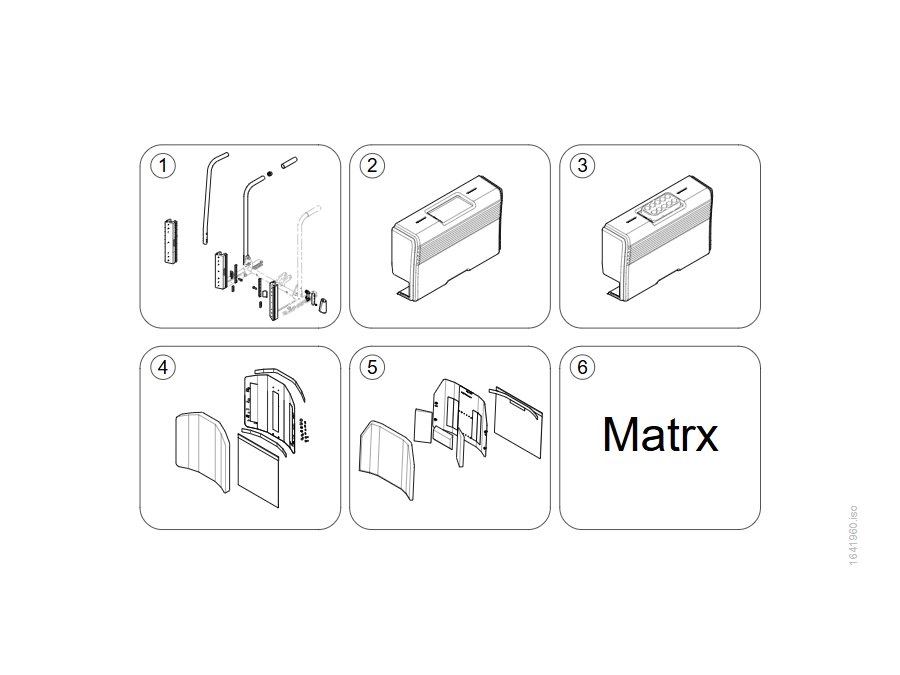 Invacare Matrx Elite E2 Montagematerial - Modulite