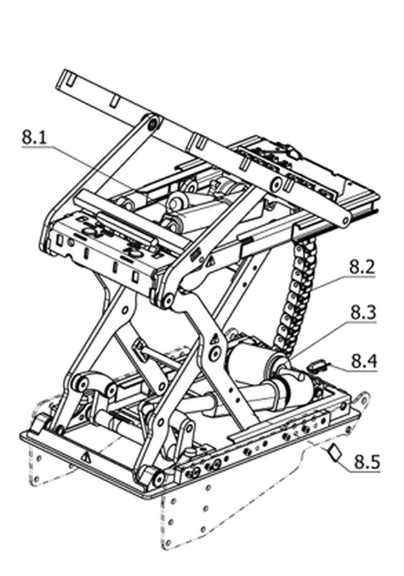 Elektrische Sitzhöhenverstellung (Code 27)