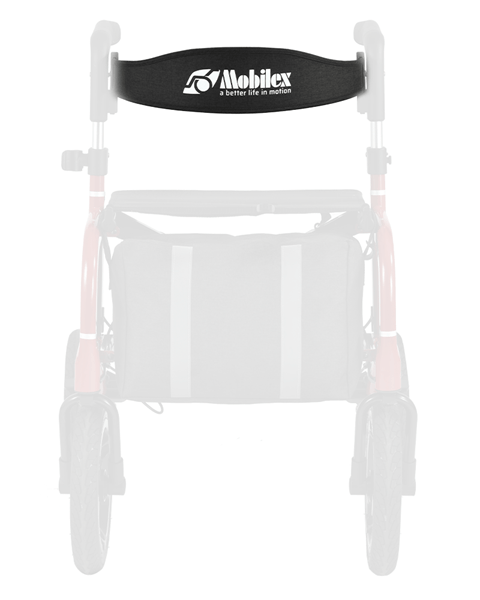 Mobilex Rückengurt, schwarz, für roten Puma Air Rollator