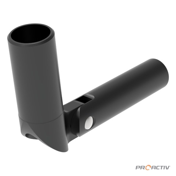 PRO ACTIV Ersatzteil – Fußauflagegelenk "V-Form" 97° rechts