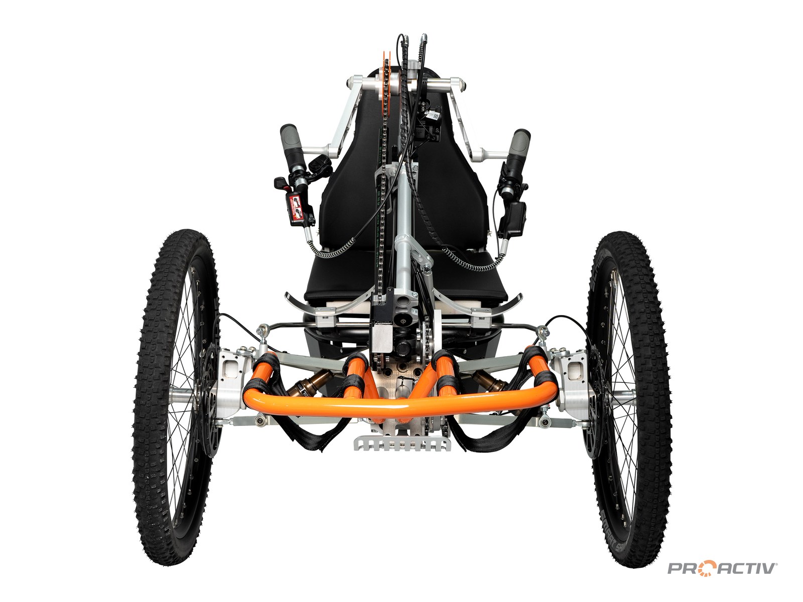 PRO ACTIV FOXX Offroad Kompaktbike, Ansicht von vorne oben