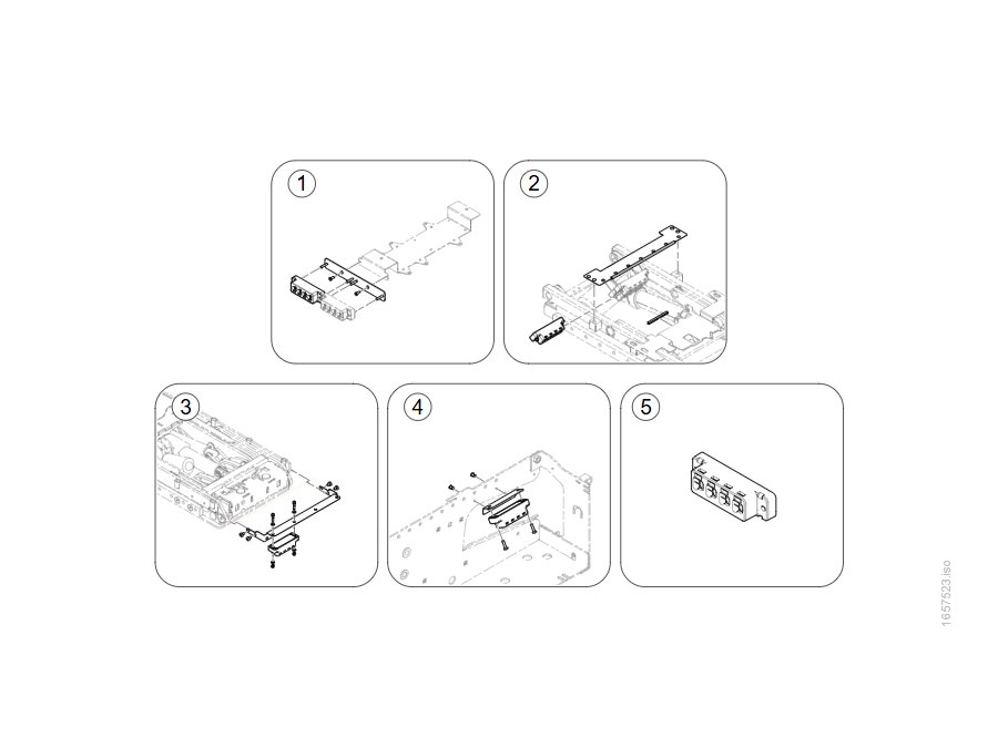 4-fach Verteilerblock ohne Modul LiNX