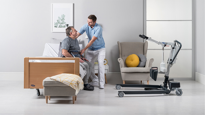 Invacare ISA XPLUS Steh- und Aufrichthilfe – Ansicht 3