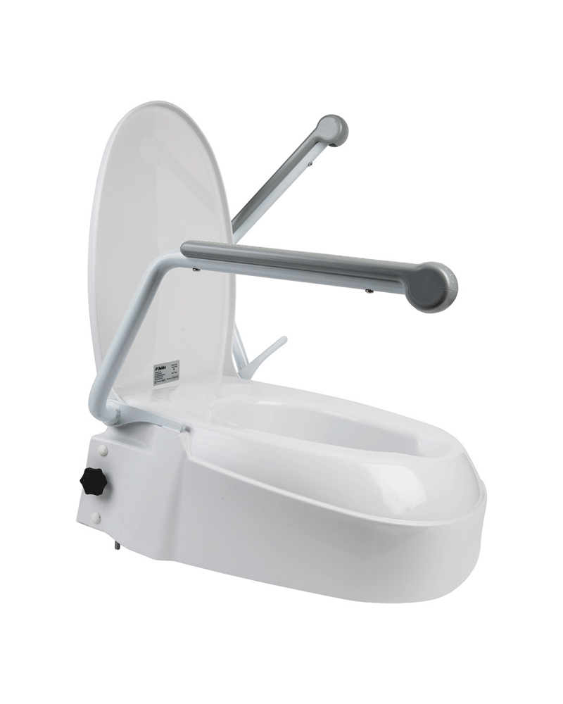 Mobilex Fixer Toilettensitz mit klappbaren Armlehnen