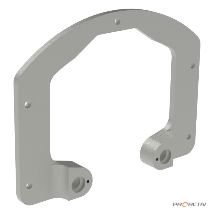 PRO ACTIV Ersatzteil – Bremsanker für V-Brake silber