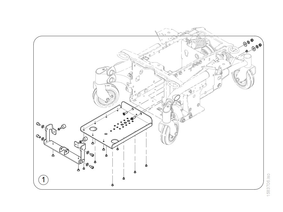 Adapter-Kit DAHL Docking Station - Standard Base