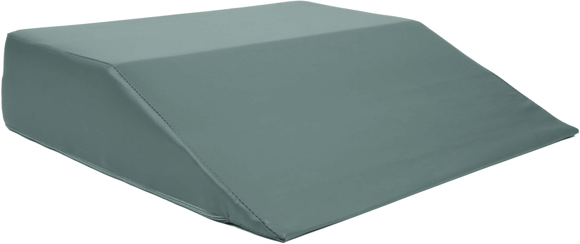 Mobilex Doppellagiges Keilkissen, 43 x 45 x 10/0 cm, mit grauem Decutex-Bezug