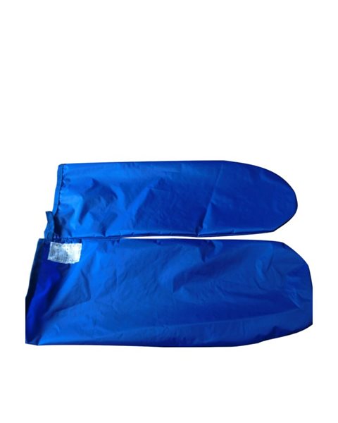 Mobilex Gleithandschuhe 50 x 20 cm, blau, ein Paar