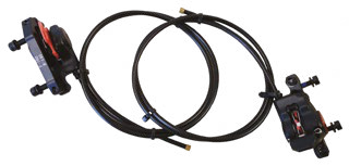 Rehasense Rehasense PAWS Tetra-Bremse links für 20", hydraulisch