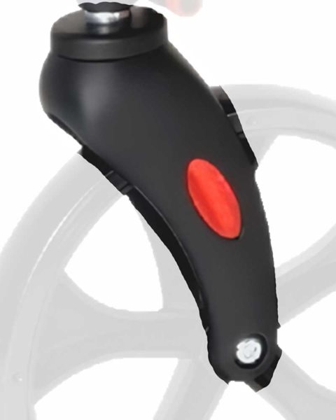 Mobilex Vorderradgabel, rechts, für Black Panther Compact Rollator