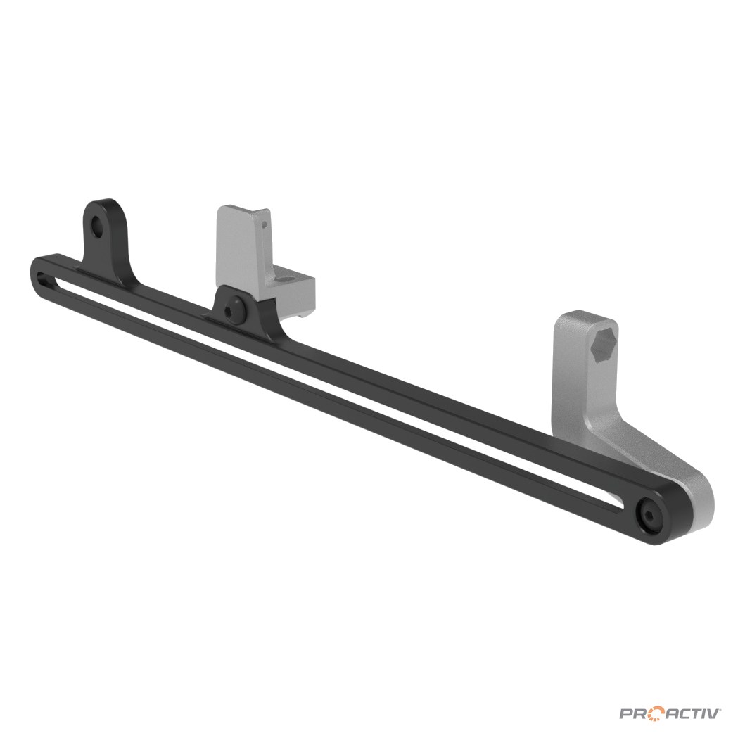 PRO ACTIV Ersatzteil – Halteleiste rechts Verstellbereich 295mm