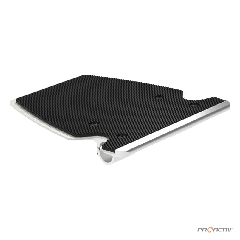 PRO ACTIV Ersatzteil – Fußbrettauflage gummiert, 18 cm tief