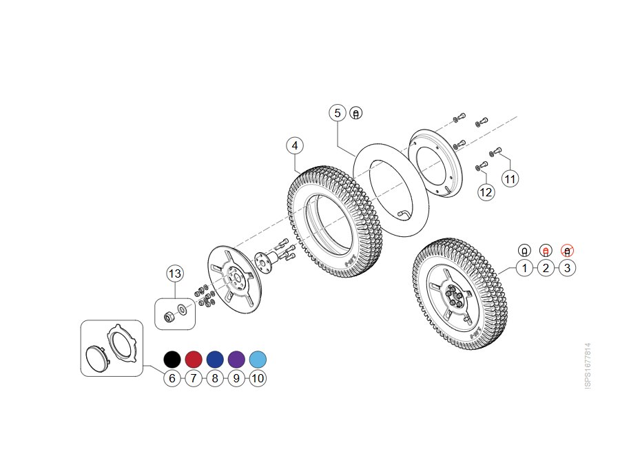 Antriebsrad 14" (ab 2024-09-01)