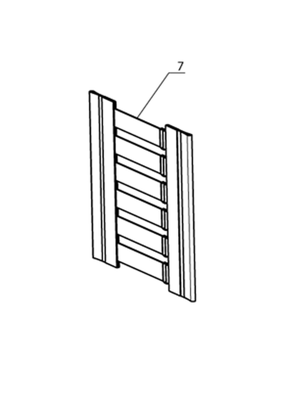 Anpassrückengurt ohne Polster (Code 735)