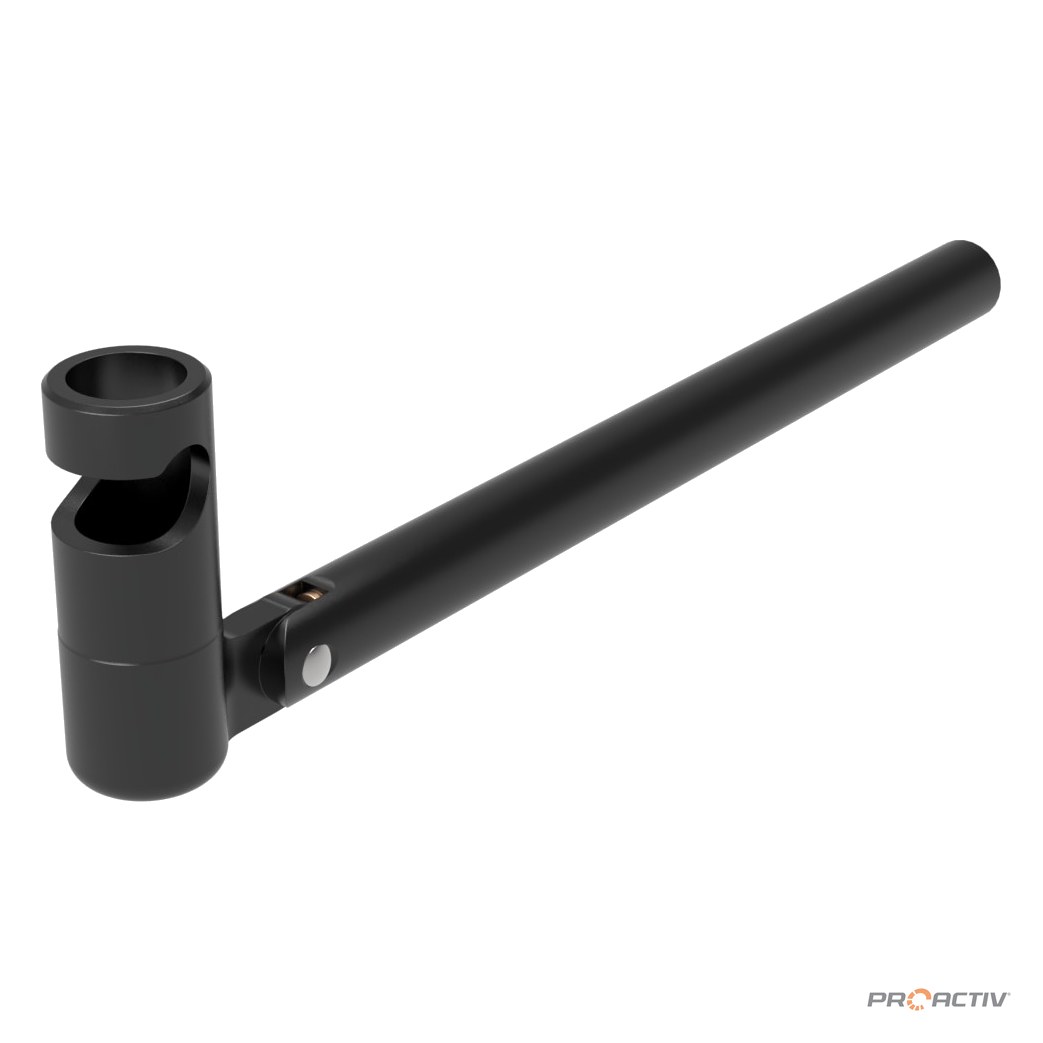 PRO ACTIV Ersatzteil – Fußauflagegelenk HD G-Form schwenkbar