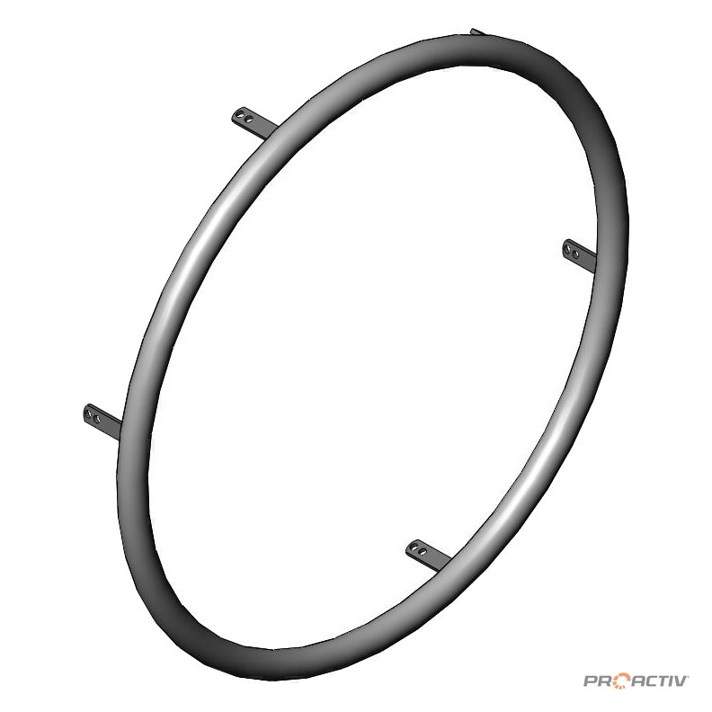 PRO ACTIV Ersatzteil – 22" Greifring Aluminium Ø 19 mm