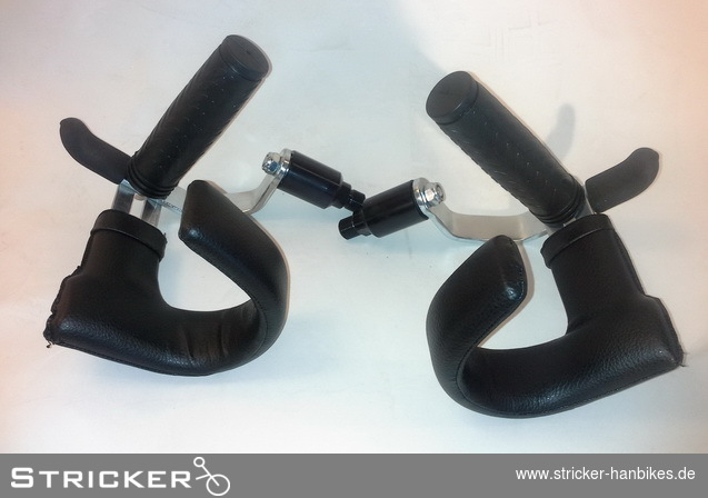 Ergobügelgriffe & Tetraspezialbügel mit – Stricker Handbikes, Bestellnummer 301086-0