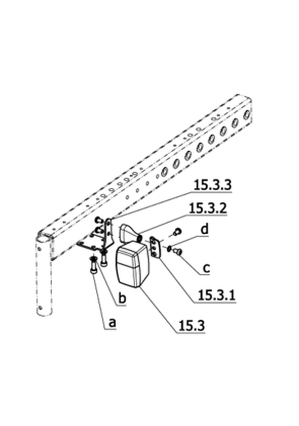 Elektronik R-Net – Beleuchtung für Elektronik-Rollstuhl (Code 702-932)