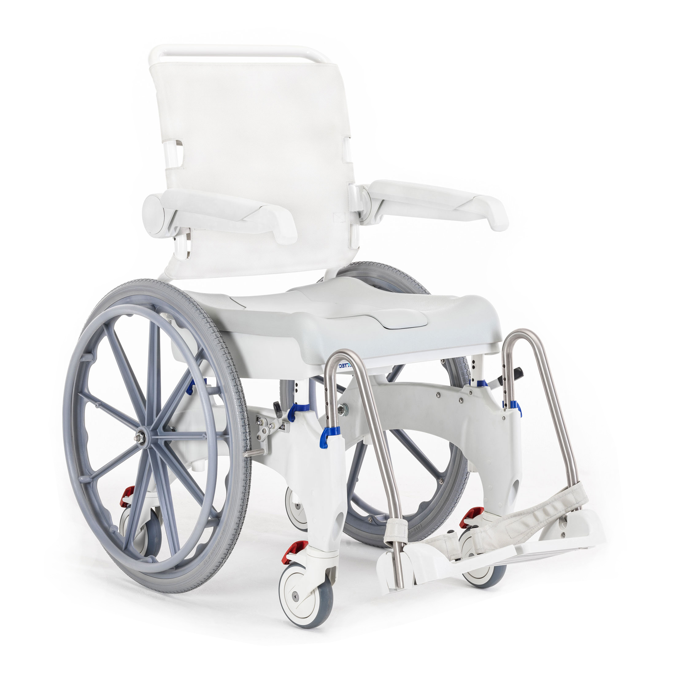 Aquatec Ocean 24" Ergo Dusch- und Toilettenrollstuhl