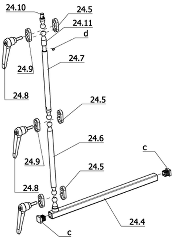 Flexhalterung (Code 4941)